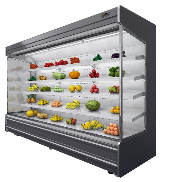 Commercial produce sale cooler