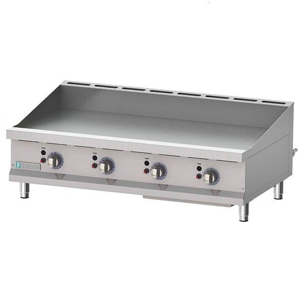 Countertop shop griddle gas