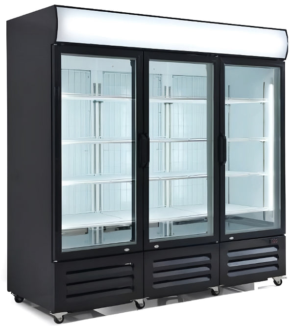 78'' Alaska-Line Three Door Glass Freezer 54 Cu.Ft. NAF-T71