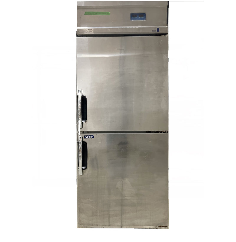 Double Solid Door Cooler/Freezer Combo Used FOR01988