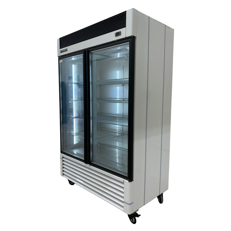 55" Alaska-Line Reach in 2 Glass Door Freezer 50 Cu.Ft  AB-49FG