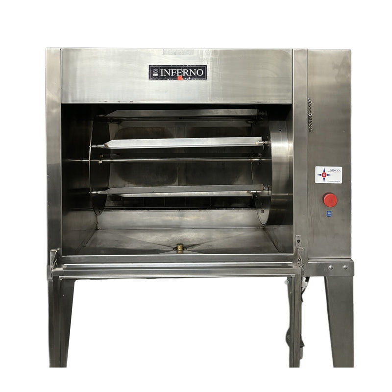 INFERNO 120,000 BTU/Hr Chicken Rotisserie Used FOR00349