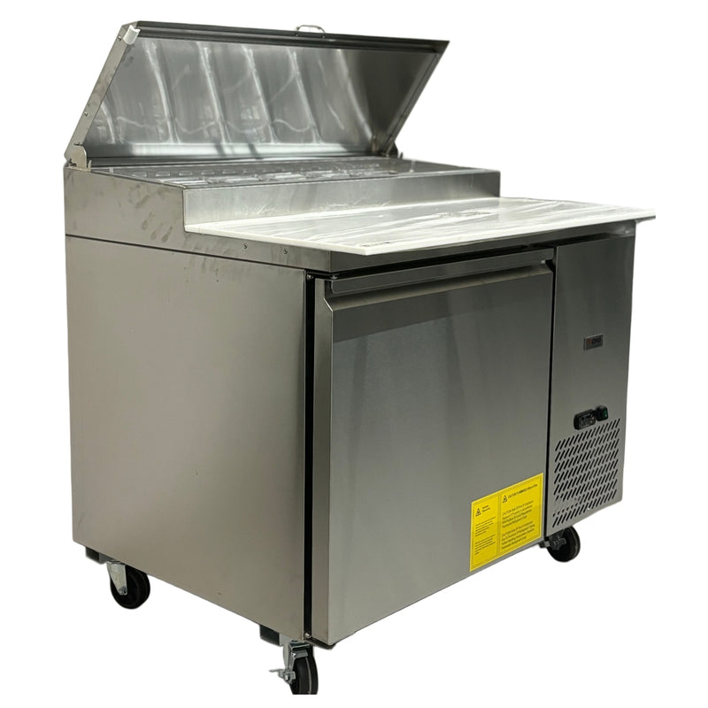 44'' CHEF Single Door Pizza Prep Table TPP-47