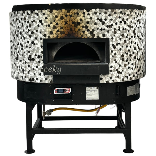 Forni Ceky Stational Deck Dome Oven, Round Exterior Used FOR02167