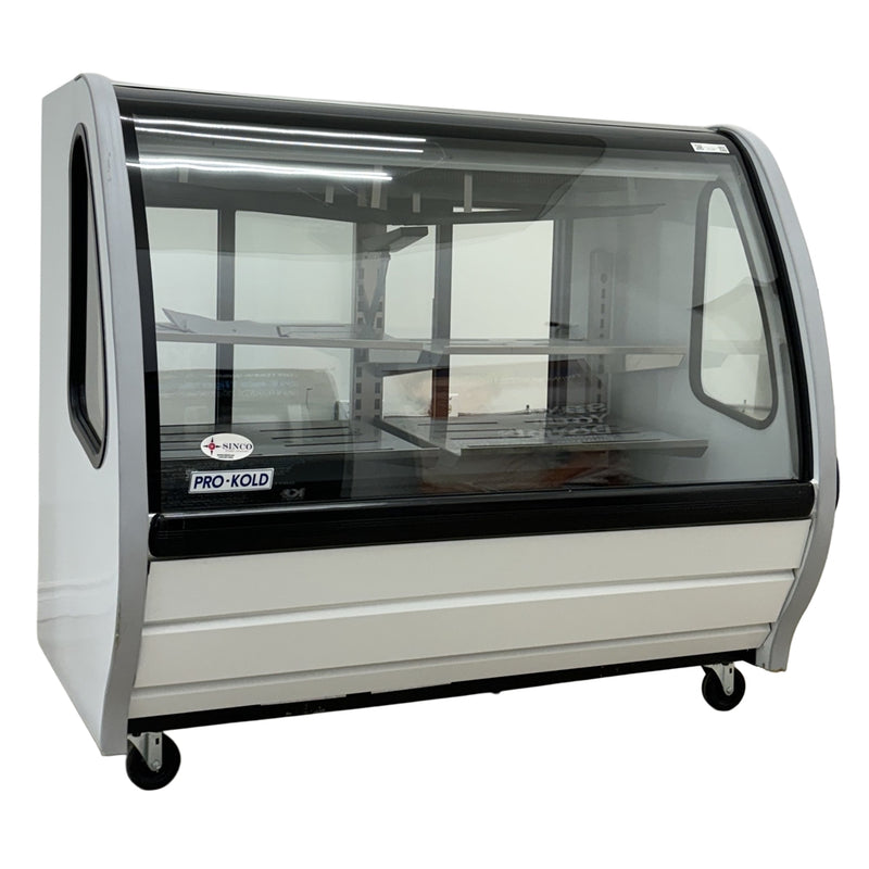 56" Pro-Kold Deli Case White 21 Cu.Ft., DDC-60W