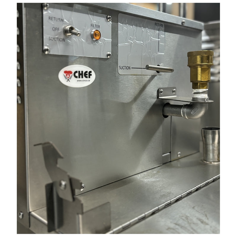 CHEF Commercial Fryer Oil Filter 110lbs Mobile OF-110