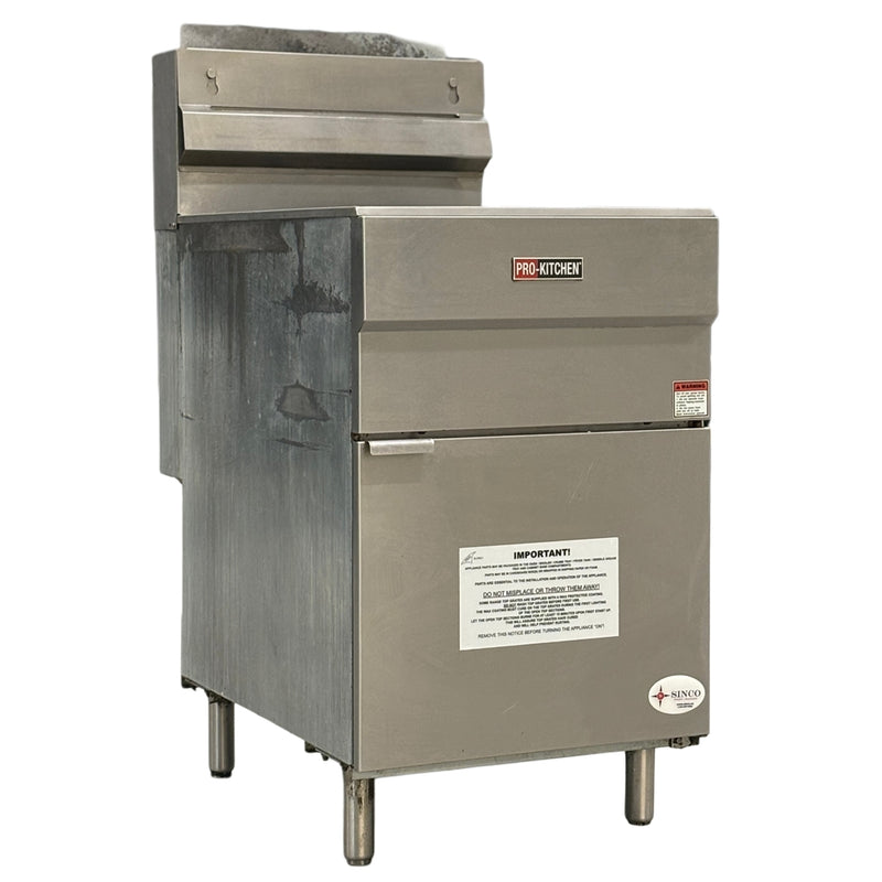 Pro-Kitchen Natural Gas Fryer Used FOR02160