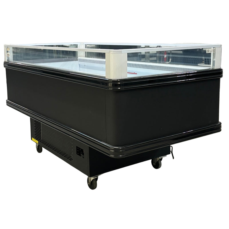 80'' CHEF Island Open Display Cooler Freezer VISION-200