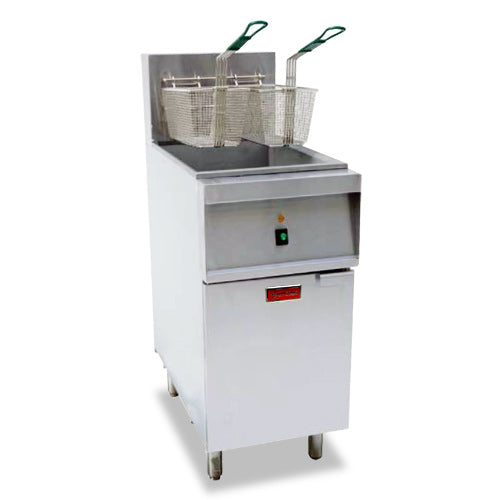 Omcan 40 lb. Electric Floor Fryer 47739