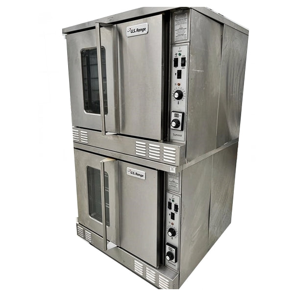 U.S Range Double Deck Full-Size Electric Convection Oven Used FOR01800