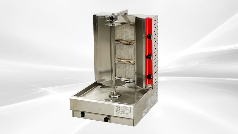 CHEF 3 Burner Gas Shawarma/Doner Machine KB-3