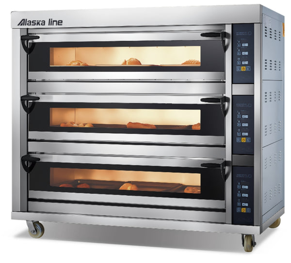 Alaska-Line Electric Bakery Three Deck Oven HIT-441