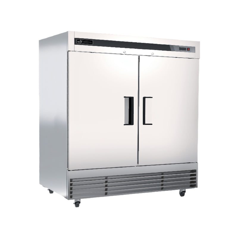 EFI 2 Door Solid Reach In Refrigerator C2-54VCX