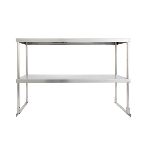 EFI 18 Gauge Stainless Steel Double Overshelf Various Sizes