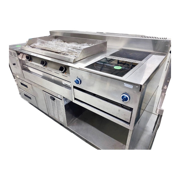 Range, Griddle, Rack Combo Unit Used FOR01969