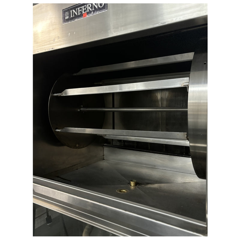 INFERNO 120,000 BTU/Hr Chicken Rotisserie Used FOR00349