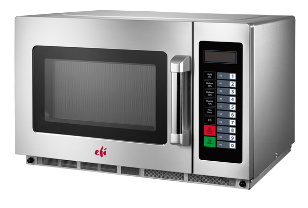 EFI 34L Heavy-Duty Stainless Steel Microwave with Touchpad Control MW-342100208