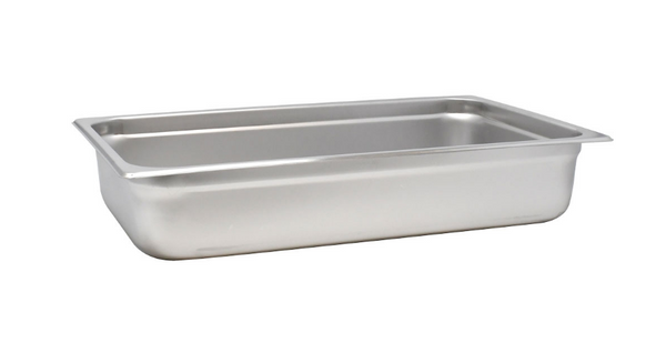 Omcan Full-size Stainless Steel Steam Table Pan – 4″ Deep 80258