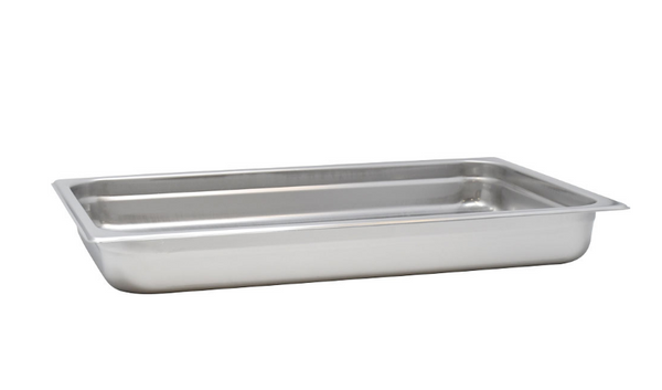 Omcan Full-size Stainless Steel Steam Table Pan – 2.5″ Deep 80257