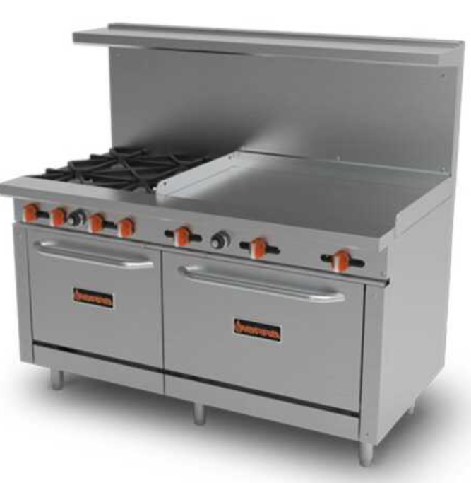 Sierra SR-4B-36G-60 Gas Range with Griddle Used FOR02128