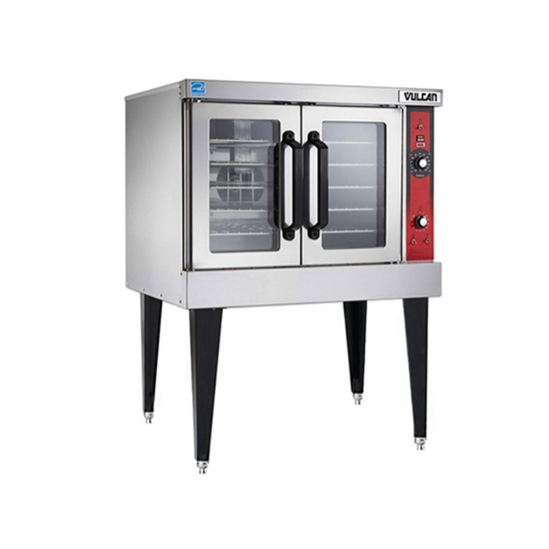 Vulcan Single Standard Depth Full Size Electric Convection Oven VC4ED