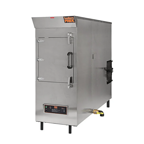 Southern Pride Natural Gas‐Fired Wood Burning Rotisserie Smoker MLR-850