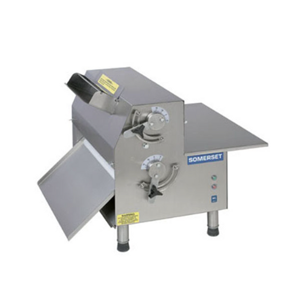 Somerset 20" Countertop Two Stage Side-Operated Dough Sheeter CDR-2100