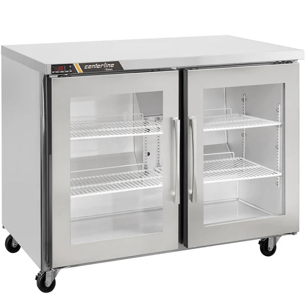 Traulsen Centerline Double Door 36" Refrigerated Work Table Various Configurations CLUC-36R