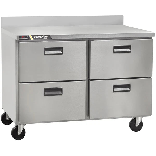 Traulsen Centerline Double Door 48" Refrigerated Work Table - Various Configurations CLUC-48R