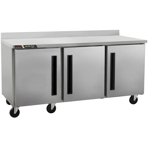 Traulsen Centerline Triple Door 72" Freezer Work Table - Various Configurations  CLUC-72F