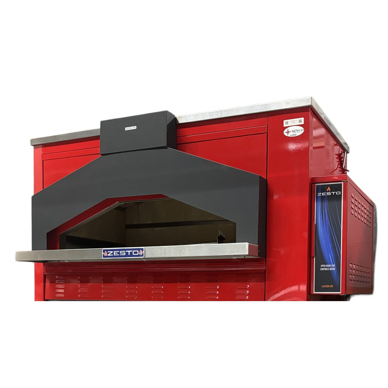 Zesto Open Brick Deck Pizza/ Bake Oven Gas 312SS-OB