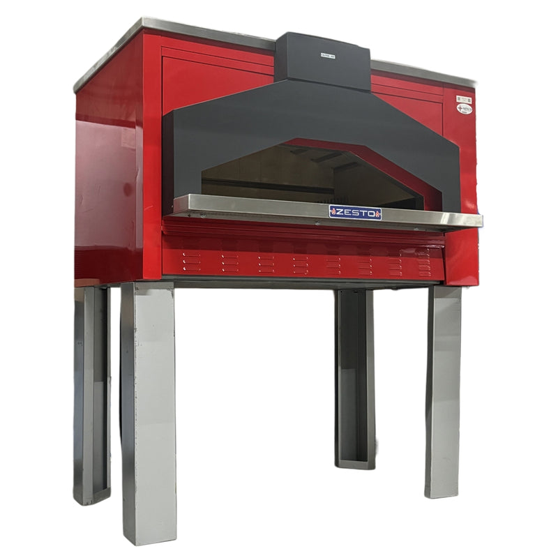 Zesto Open Brick Deck Pizza/ Bake Oven Gas 312SS-OB