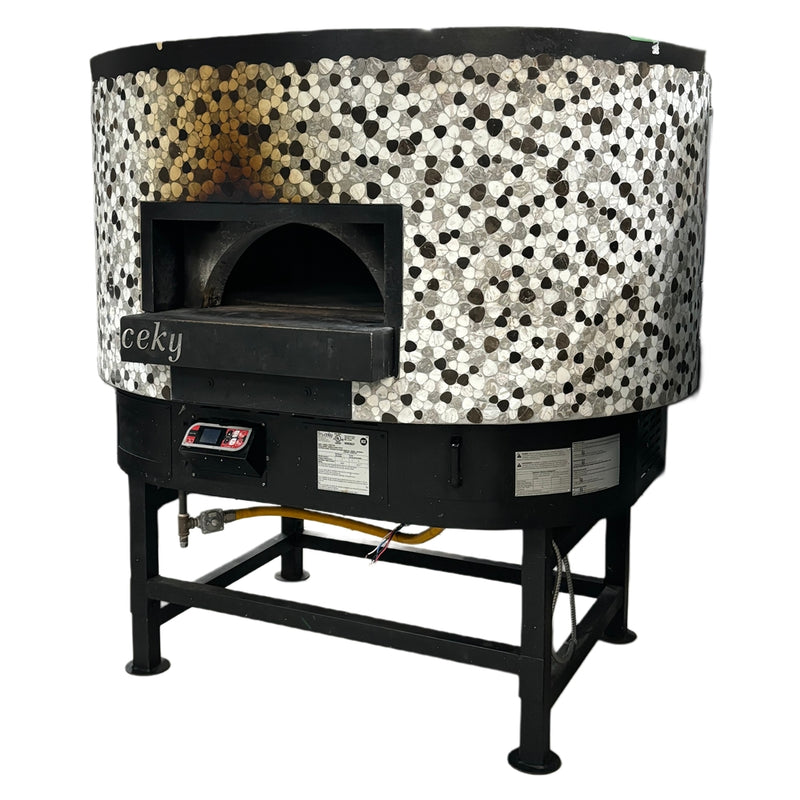 47'' Forni Ceky Stational Deck Dome Oven, Round Exterior Used FOR02167