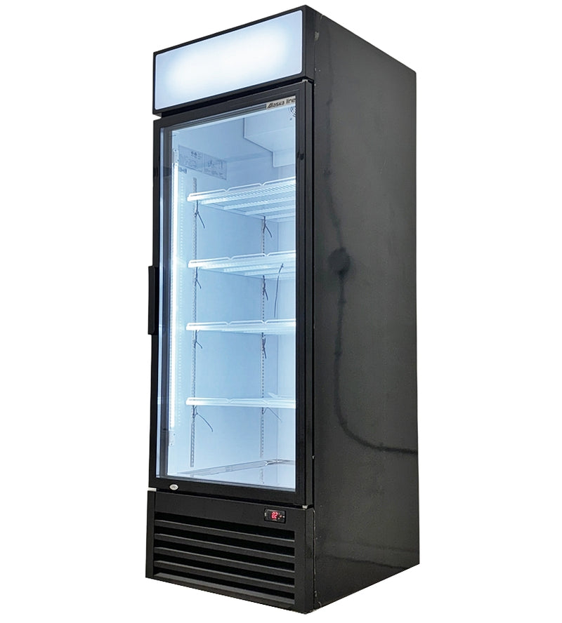 28" Alaska-Line Single Door Upright Cooler 23 Cu. Ft. HIT-804