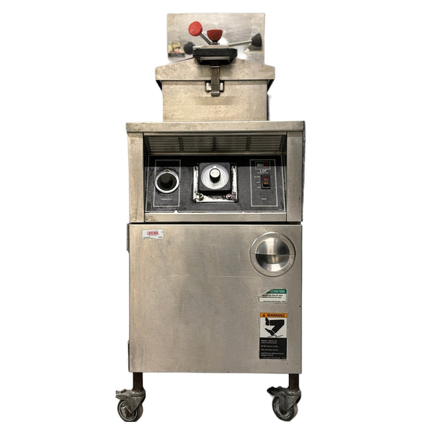 BKI Pressure Fryer Natural Gas Used FOR02183