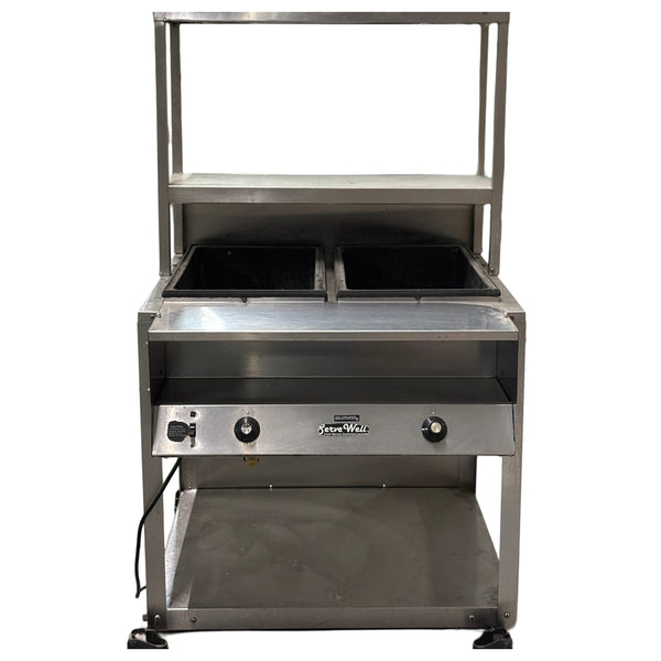 Vollrath 2 Pan Electric Hot Food Table Used FOR02173