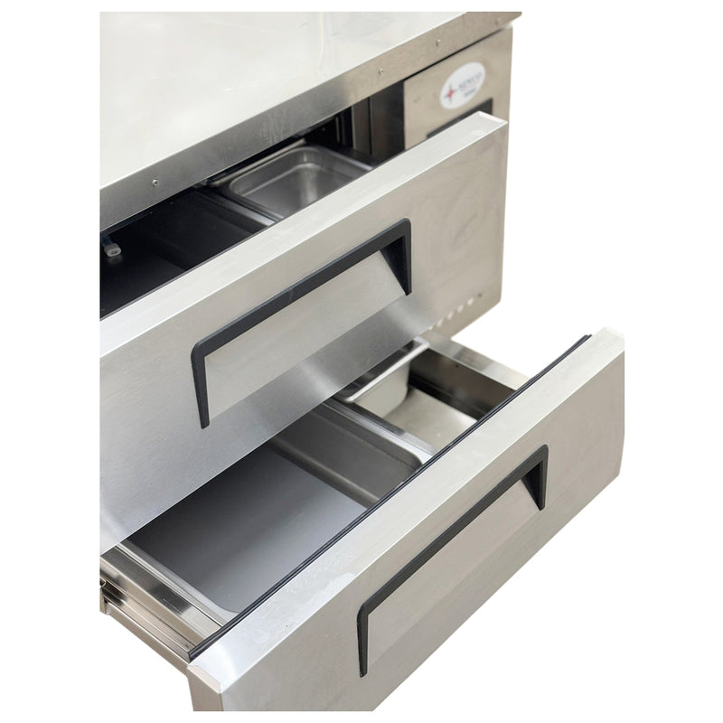 36″ 2 Drawer Refrigerated Chef Base CI024