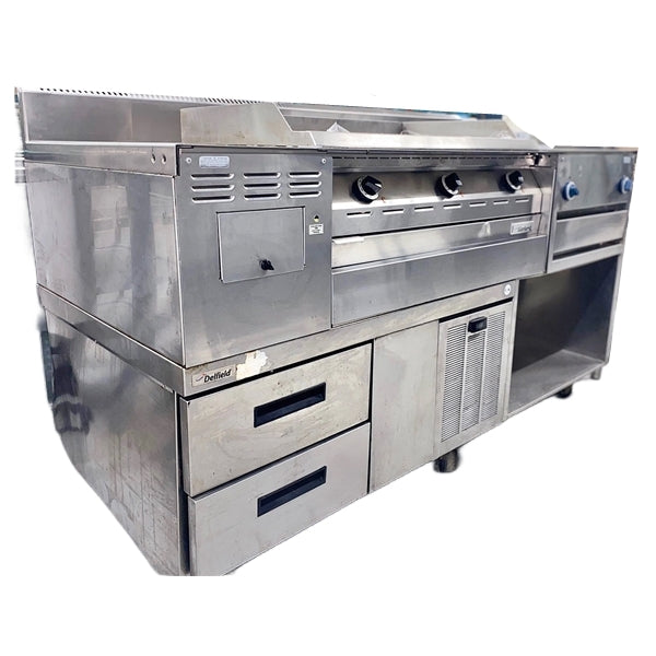 Range, Griddle, Rack Combo Unit Used FOR01969