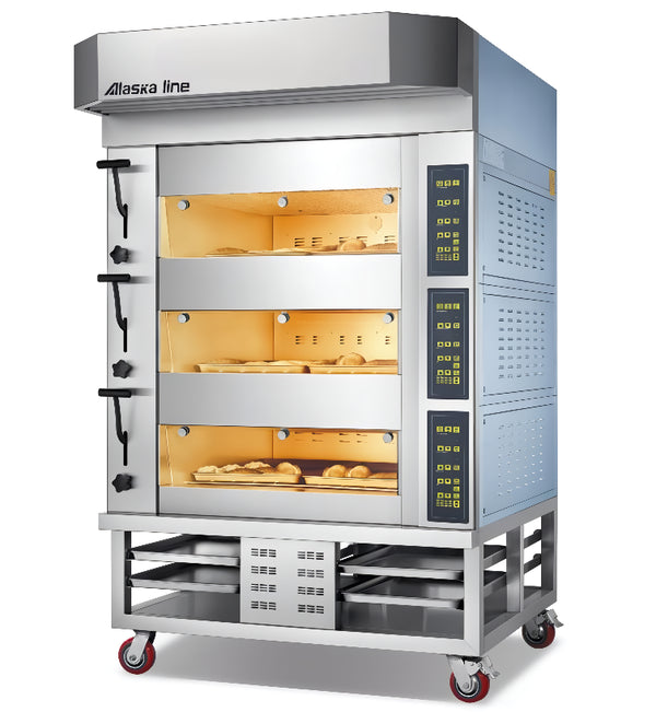 Alaska-Line Electric Bakery Deck Oven HIT-444