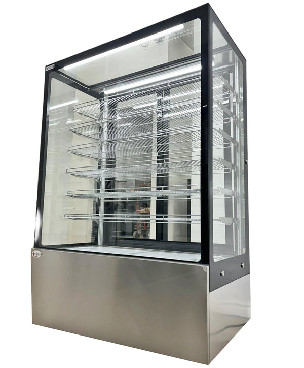 48'' CHEF Pastry Display Warmer Square Glass HD-1206S