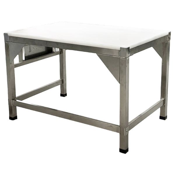 48'' Butcher Table with Poly Top Board S-48