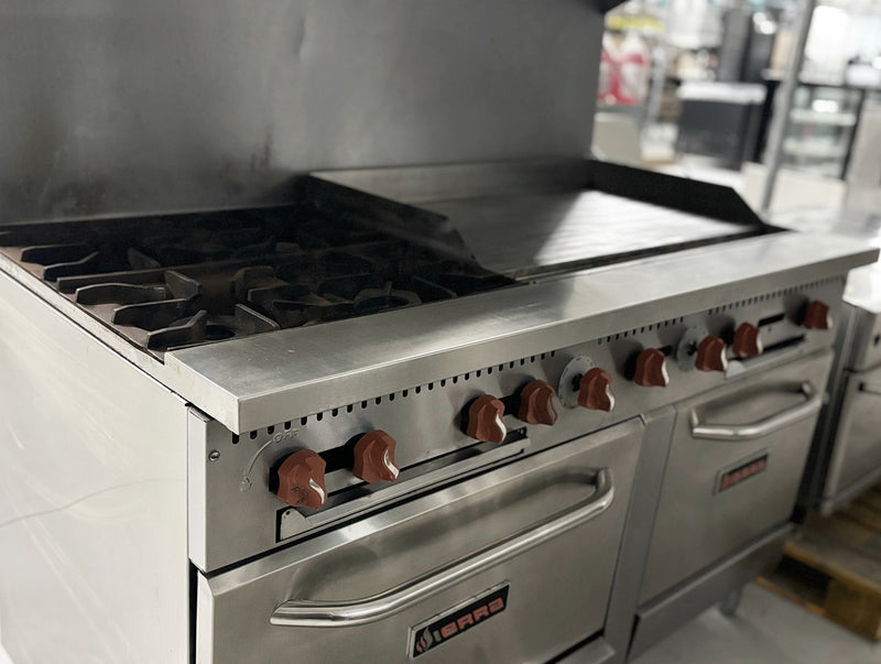 Sierra SR-4B-36G-60 Gas Range with Griddle Used FOR02128