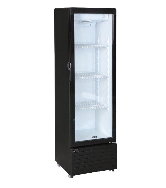 17'' EFI Single Glass Door Cooler 5 Cu.Ft., C1-16.5GDX