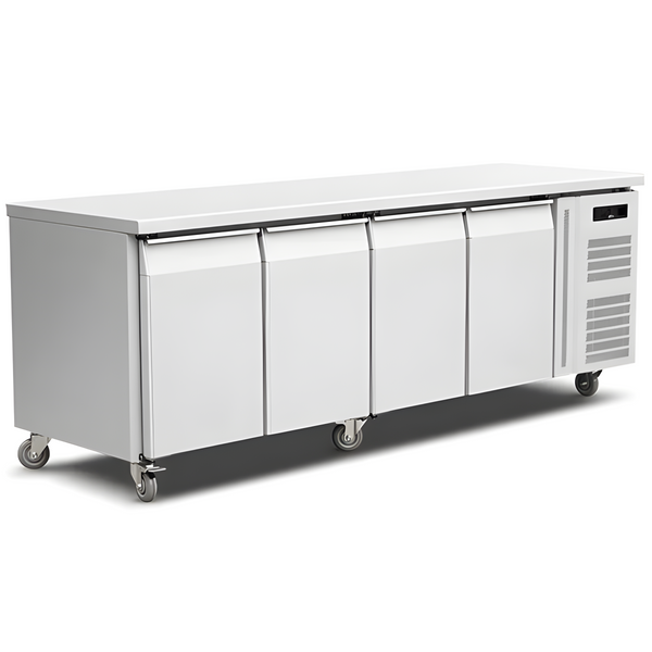 88'' CHEF 4 Solid Door Undercounter Freezer GN-4100BT