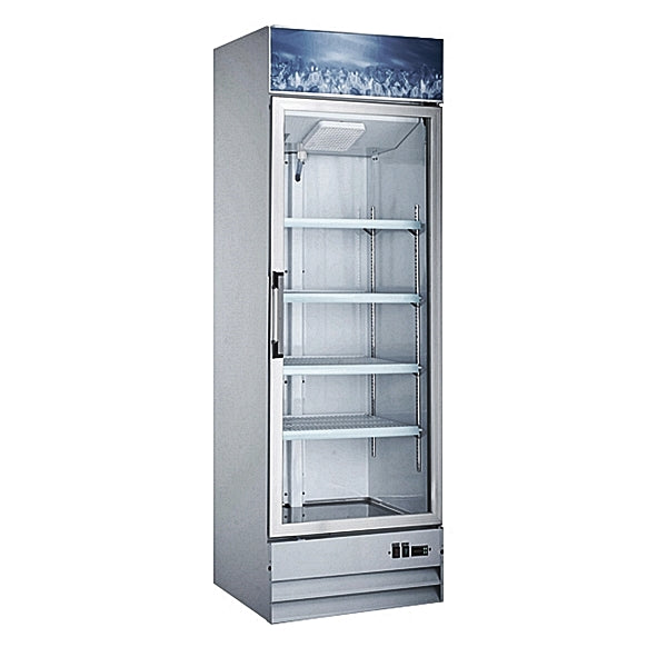 27" Omcan Single Glass Door Freezer 50029